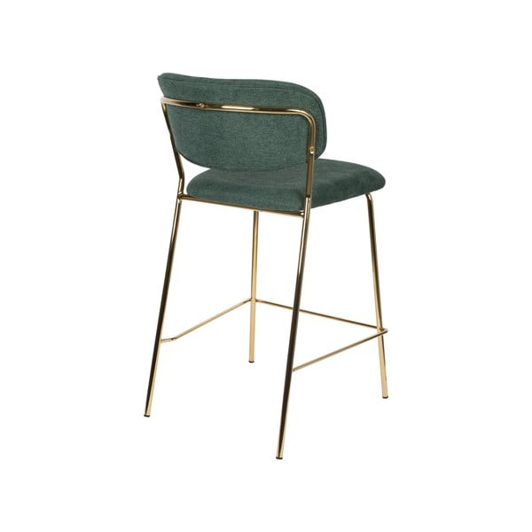 Тъмнозелени бар столове в комплект от 2 броя 89 cm Jolien - White Label-image-4