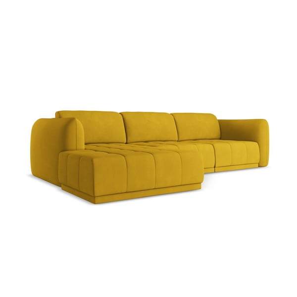 Жълт ъглов диван (ляв ъгъл) Hoku – Makamii-image-3
