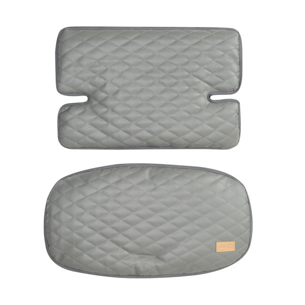 Сиво-кафява постелка за стол за хранене Luxe - Roba-image-2