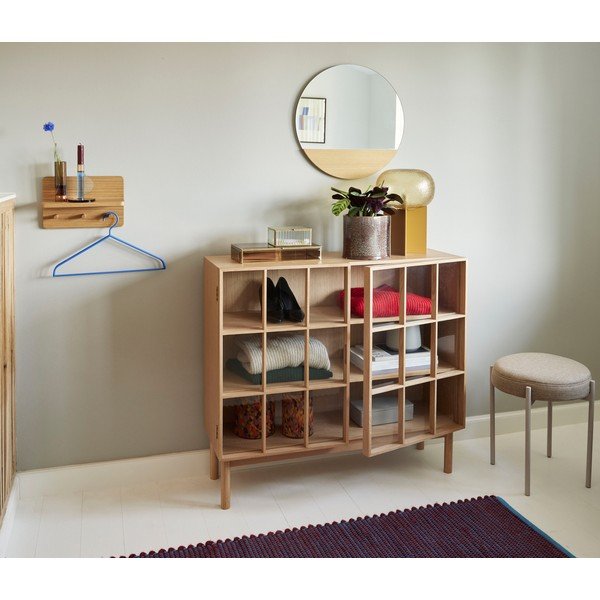 Оранжева настолна лампа със стъклен абажур (височина 36 cm) Podium – Hübsch-image-2