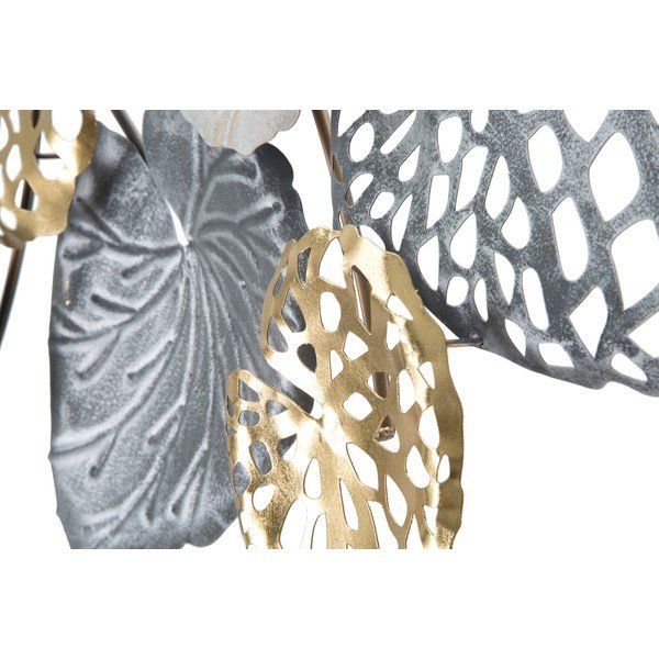 Метална декорация за окачване с десен на листа Mauro Ferretti -C-, 110 x 66 cm Ory - Mauro Ferretti-image-4