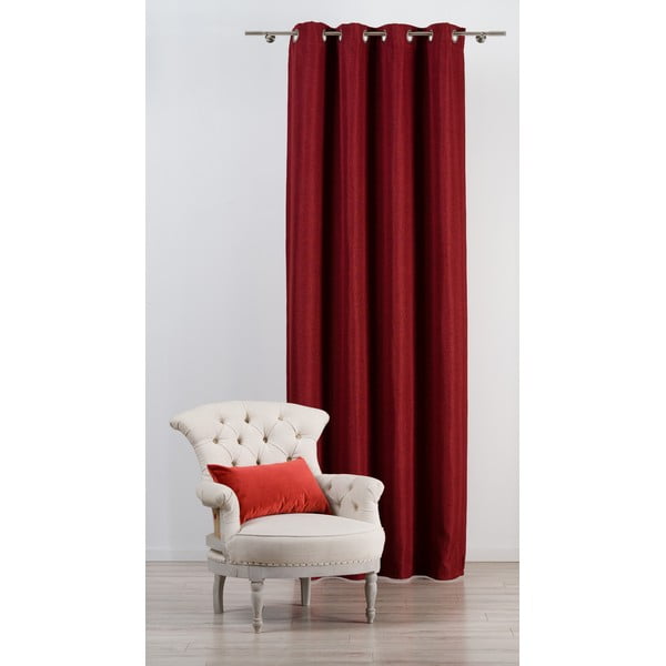 Завеса в цвят бордо 140x245 cm Butler - Mendola Fabrics