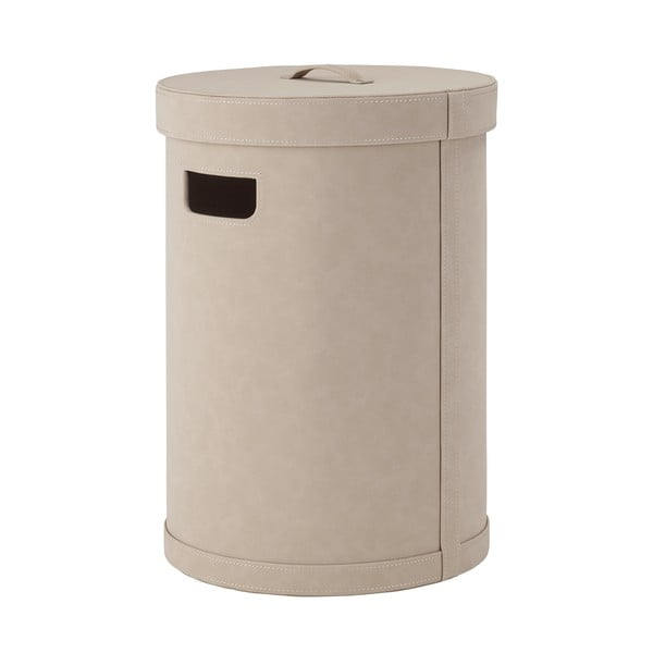 Бежов кош за пране от изкуствена кожа Sahla M – Blomus