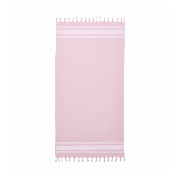 Розова плажна кърпа 150x75 cm Hammam - Catherine Lansfield