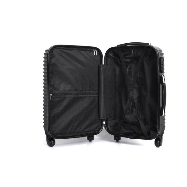 Černý cestovní kufr na kolečkách Hero Etna, 36 l-image-4