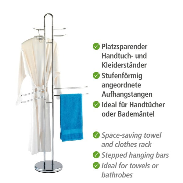 Стойка за кърпи с дрехи Palermo - Wenko-image-4