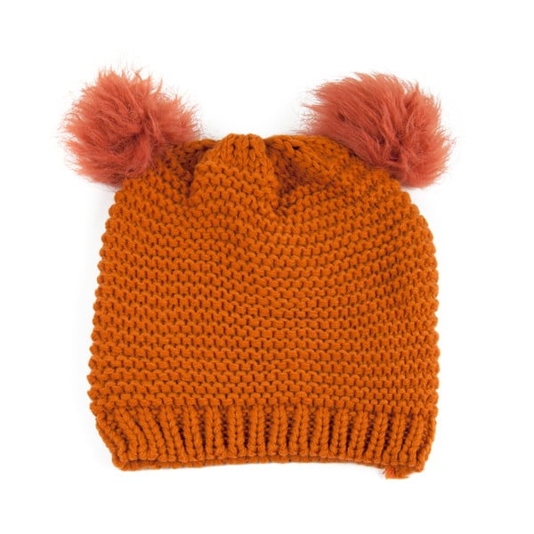 Оранжева дамска шапка Lea - Art of Polo