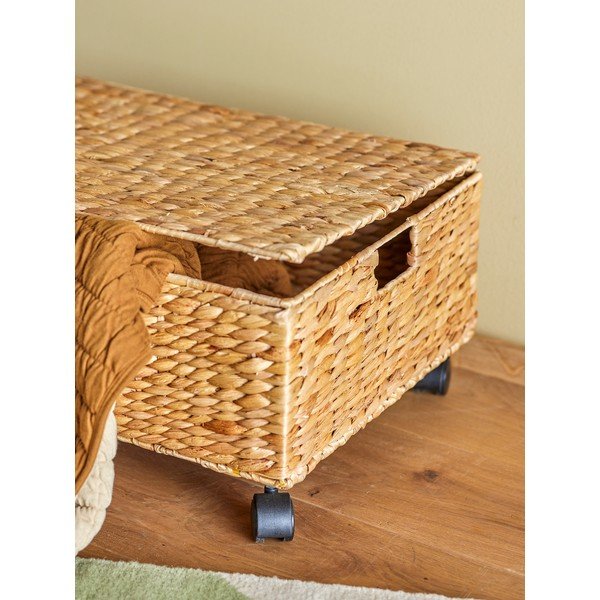 Детска кутия за съхранение от воден зюмбюл в естествен цвят 63x40x26 cm Nelas – Bloomingville Mini-image-2