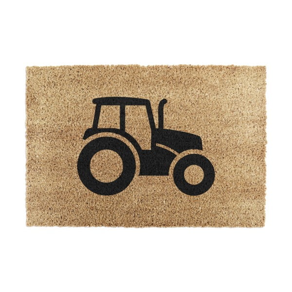 Изтривалка от кокосови влакна 40x60 cm Tractor – Artsy Doormats