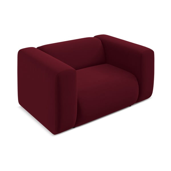 Бордо кадифено кресло Ekahi – Makamii-image-3