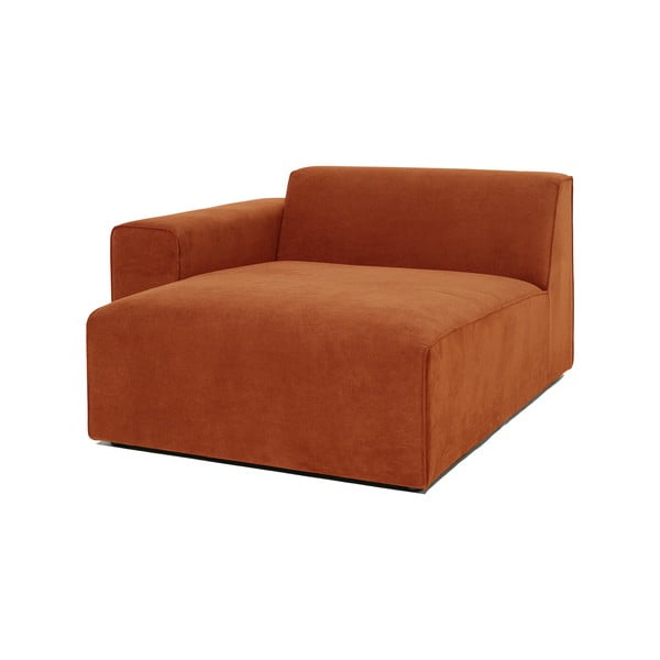 Модул за оранжев велурен диван (ляв ъгъл) Sting - Scandic-image-2