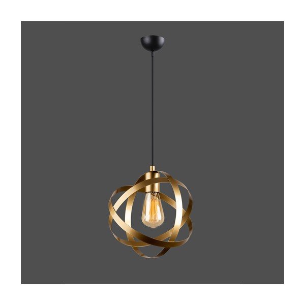 Метална висяща лампа в златист цвят Lama - Squid Lighting-image-1