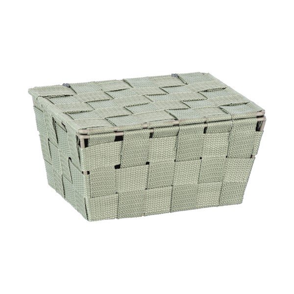 Зелена кошница за съхранение с капак , 14 x 19 cm Adria - Wenko-image-1