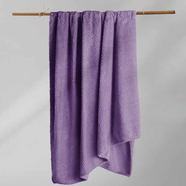 Лилаво одеяло от микрофибър Henry, 70 x 150 cm - DecoKing-image-4