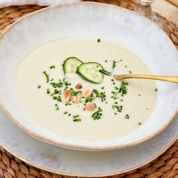 Бяла каменна купа за паста , ⌀ 23 cm Brisa - Costa Nova-image-1