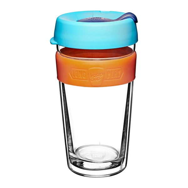 LongPlay Shine чаша за пътуване с капак, 454 ml - KeepCup