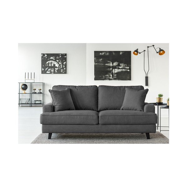 Tmavě šedá pohovka pro tři Cosmopolitan design Berlin-image-3