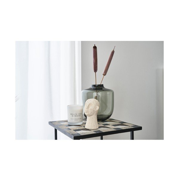 Сива стъклена ваза (височина 21 cm) Daun – Villa Collection-image-3