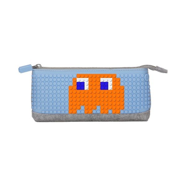 Моливник Pixel, сив/син - Pixel bags