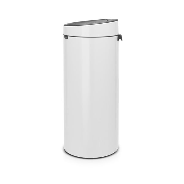 Бяло стоманено кошче за боклук, отваряне с докосване 30 l Touch Bin – Brabantia