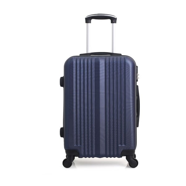 Modrý kufr na kolečkách Hero Lipari, 37 l