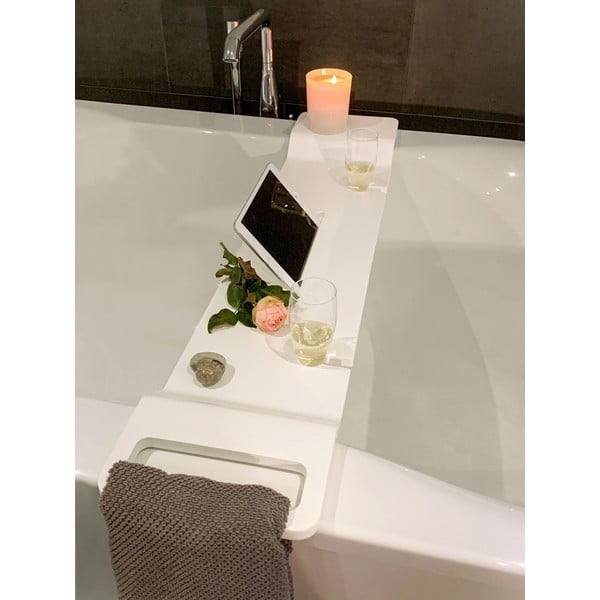 Бял рафт за баня, дължина 94 cm Matera - Wenko-image-2