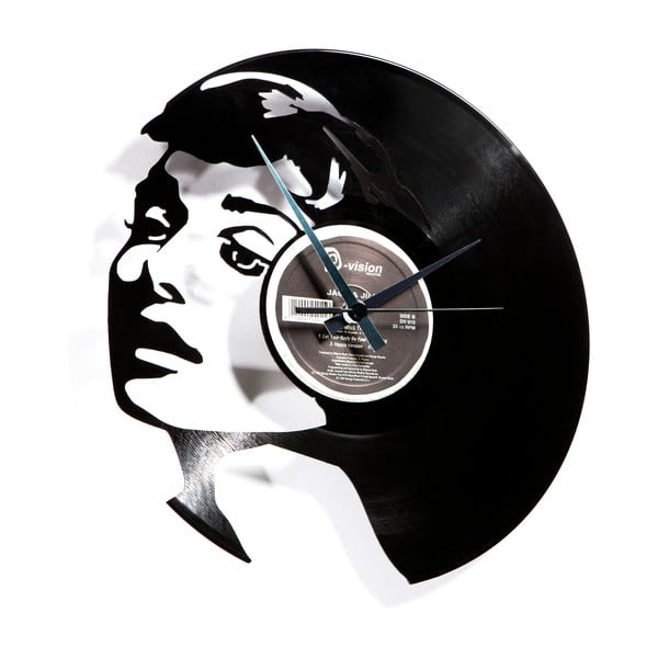 Vinylové hodiny Audrey