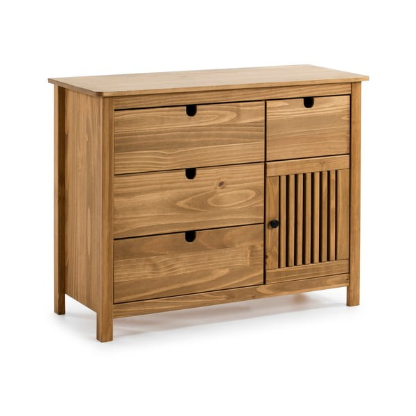 Дървен скрин с чекмеджета Bruna - Marckeric-image-2