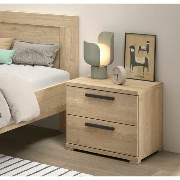 Детско нощно шкафче в естествен цвят Sam – Vipack-image-1