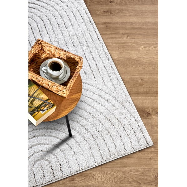 Бял килим 120x170 cm Panglao New York White – Elle Decoration-image-2