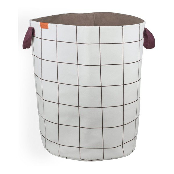 Кремав текстилен кош за пране 5 l Mesh – Mette Ditmer Denmark