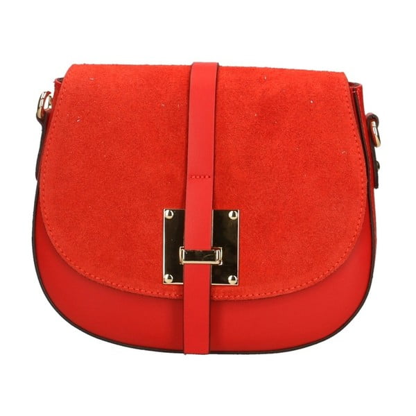Червена кожена чанта Giulietta - Roberto Buono