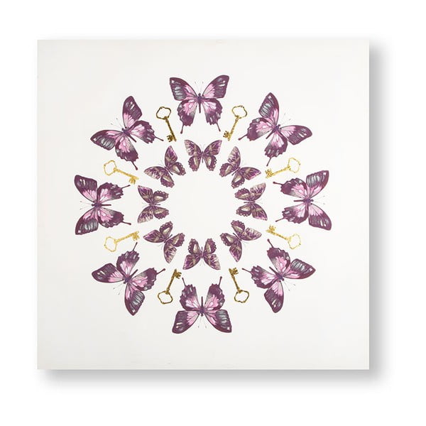 Изображение Блажени пеперуди, 60 x 60 cm - Graham & Brown