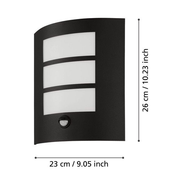 Стенно външно осветително тяло (височина 26 cm) CITY – EGLO-image-2