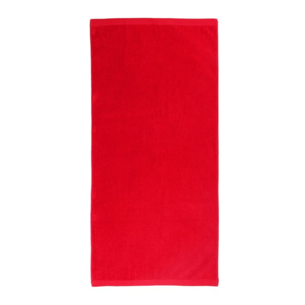 Červený ručník Artex Alpha, 50 x 100 cm