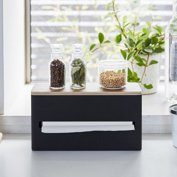 Метална кутия за носни кърпички Rin - YAMAZAKI-image-3