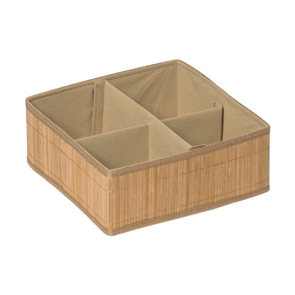Бамбукова кутия за съхранение с 4 отделения Kankyo - Premier Housewares