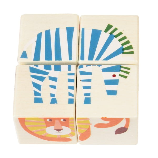 Дървени кубчета Wild Wonders – Rex London-image-3