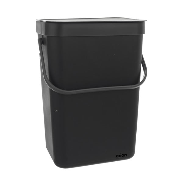 Черно пластмасово кошче за боклук 10 l – Orion