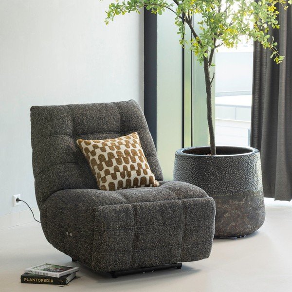 Антрацитно кресло с регулируем наклон Hein – WOOOD-image-1