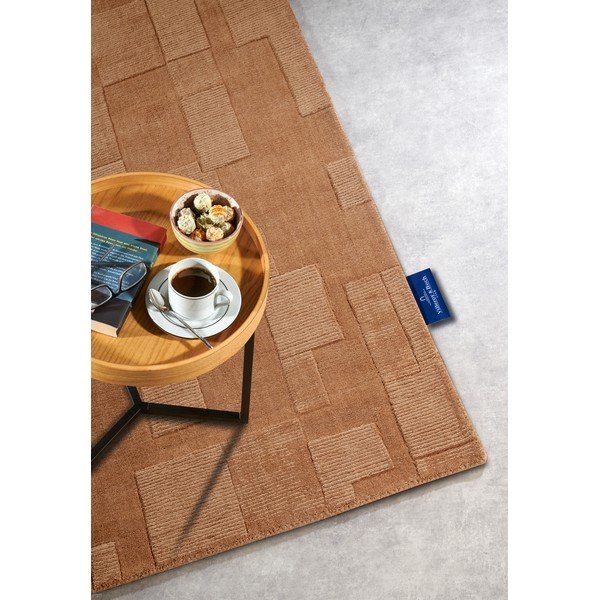 Кафяв ръчно изработен вълнен килим 120x170 cm Wilhelmine – Villeroy&Boch-image-2