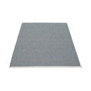Сив килим за открито и закрито 140x200 cm Mono Granit – Pappelina