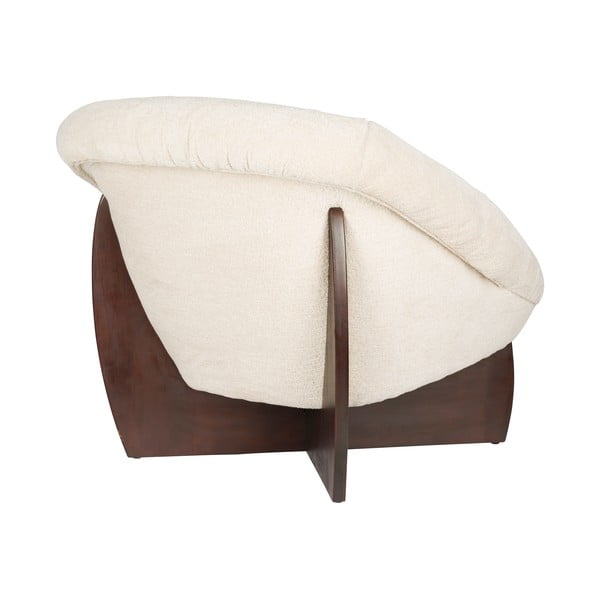 Бежово кресло от букле Emilius – Dutchbone-image-4