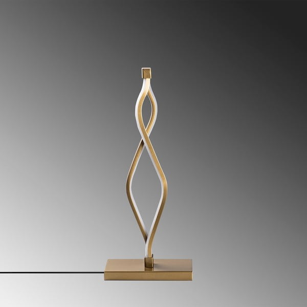 LED настолна лампа в златист цвят (височина 48 cm) Zozo – Opviq lights-image-2