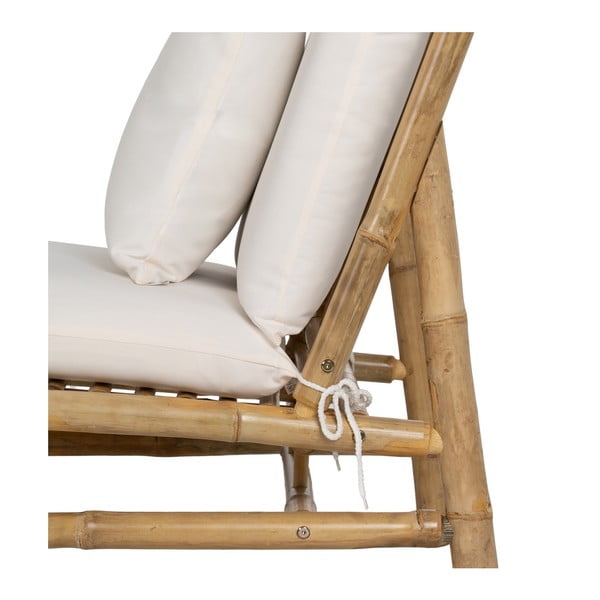 Бяло кресло Bamboo – Ixia-image-4