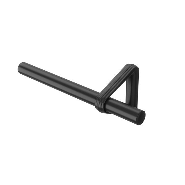 Матово черно стоманен разширяем прът за завеси 107 - 305 cm Trinity – Umbra