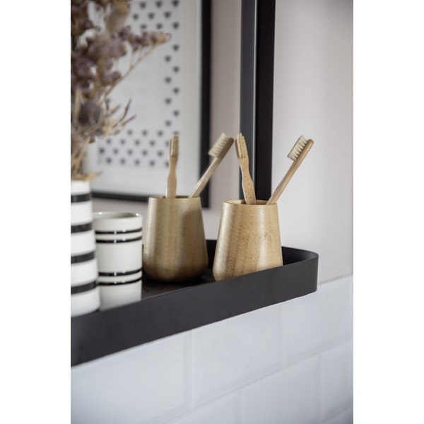 Бамбукова чаша за четка за зъби в естествен цвят Maru - Wenko-image-3