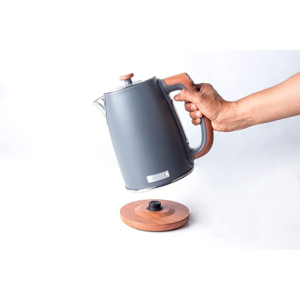 Тъмносива електрическа кана 1,7 l Dorchester – Haden-image-4