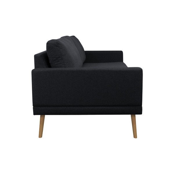 Černá trojmístná pohovka Windsor & Co. Vega-image-1