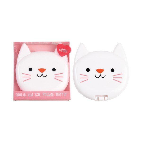 Козметично увеличително огледало 7,5x8 cm Cookie the Cat – Rex London-image-3
